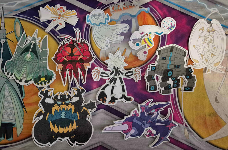 Pokemon: Ultra Beast Stickers